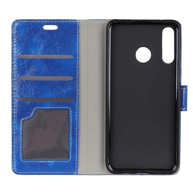 Retro Crazy Horse Texture Horizontal Flip Leather Case for Huawei P30 Lite, with Wallet & Holder & Card Slots & Photo Frame