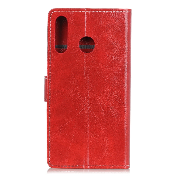 Retro Crazy Horse Texture Horizontal Flip Leather Case for Huawei P30 Lite, with Wallet & Holder & Card Slots & Photo Frame
