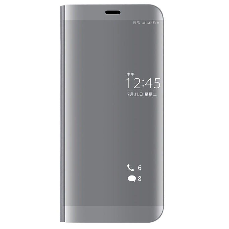 For Huawei  P10 Plus Electroplating PC + PU Horizontal Flip Protective Case with Holder & Sleep / Wake-up Function