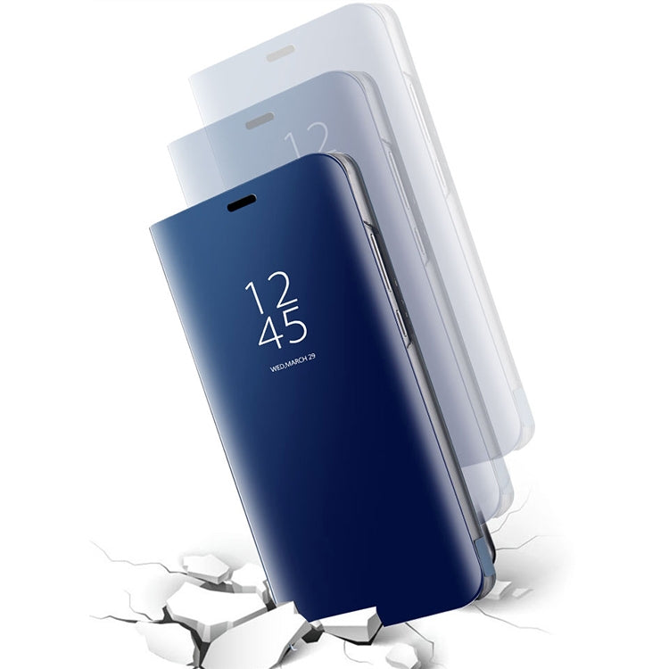 For Huawei  Mate 9 Electroplating PC + PU Horizontal Flip Protective Case with Holder & Sleep / Wake-up Function