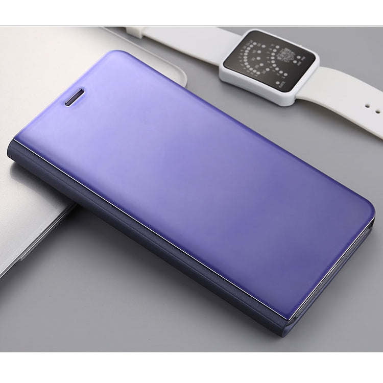 For Huawei  Mate 9 Electroplating PC + PU Horizontal Flip Protective Case with Holder & Sleep / Wake-up Function