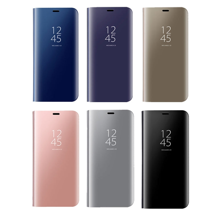 For Huawei  Mate 9 Electroplating PC + PU Horizontal Flip Protective Case with Holder & Sleep / Wake-up Function