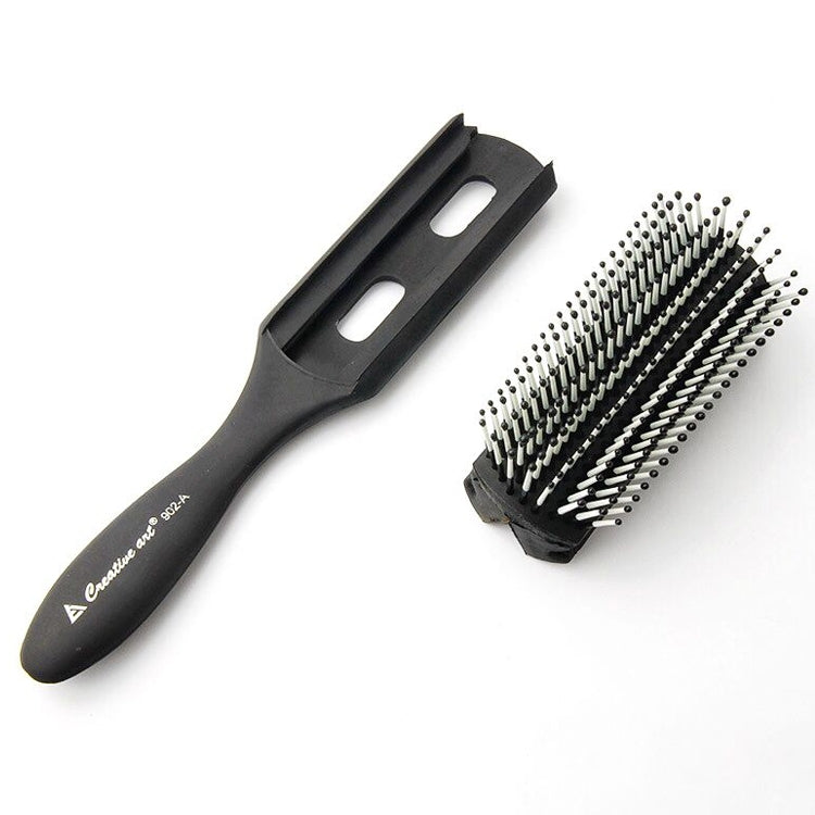 902-A Slicked-back Hair Style Comb Anti-static Curling Inner Buckle Massage Comb