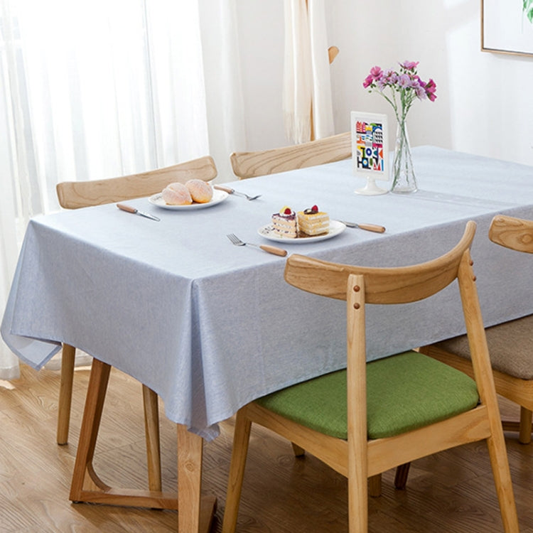 Modern Concise Waterproof Flax Rectangle Home Hotel Table Cloth, Size: 90*90cm