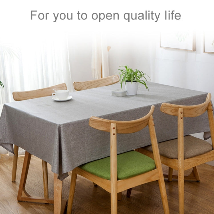 Modern Concise Waterproof Flax Rectangle Home Hotel Table Cloth, Size: 130*180cm