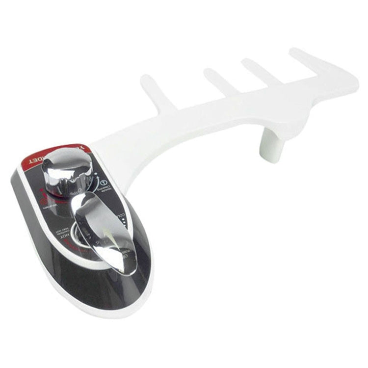 Yeden MDY-003 Dual Nozzles Toilet Bidet with Quick Installing Bracket, Support Female Front Wash & Normal Wash & Self-cleaning(White)