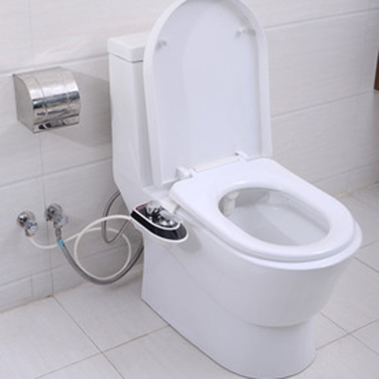 Yeden MDY-003 Dual Nozzles Toilet Bidet with Quick Installing Bracket, Support Female Front Wash & Normal Wash & Self-cleaning(White)