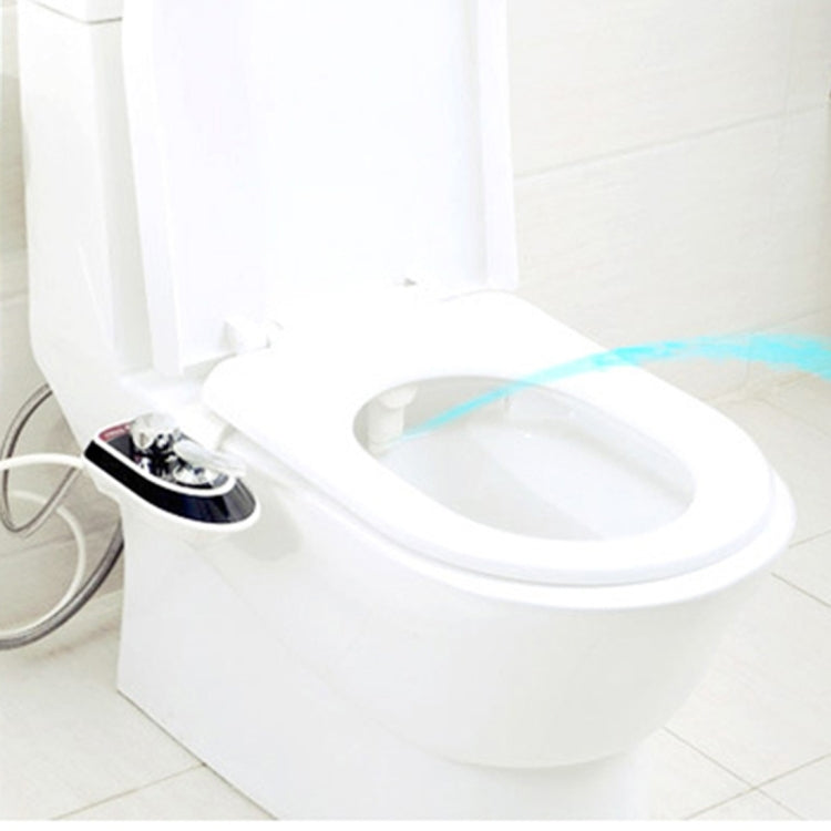 Yeden MDY-003 Dual Nozzles Toilet Bidet with Quick Installing Bracket, Support Female Front Wash & Normal Wash & Self-cleaning(White)