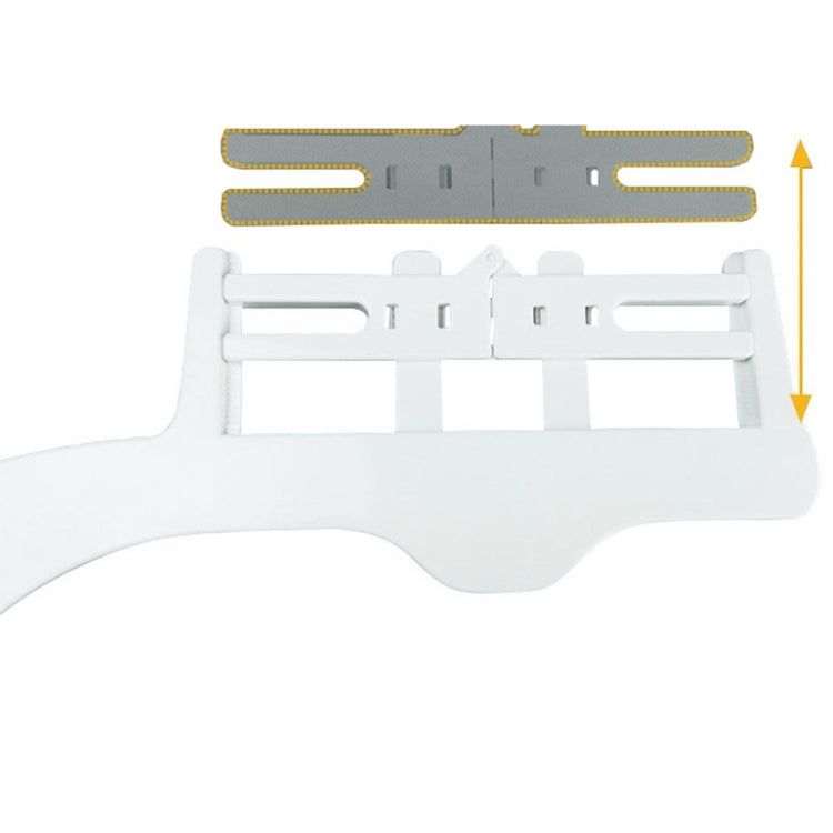 Yeden MDY-003 Dual Nozzles Toilet Bidet with Quick Installing Bracket, Support Female Front Wash & Normal Wash & Self-cleaning(White)