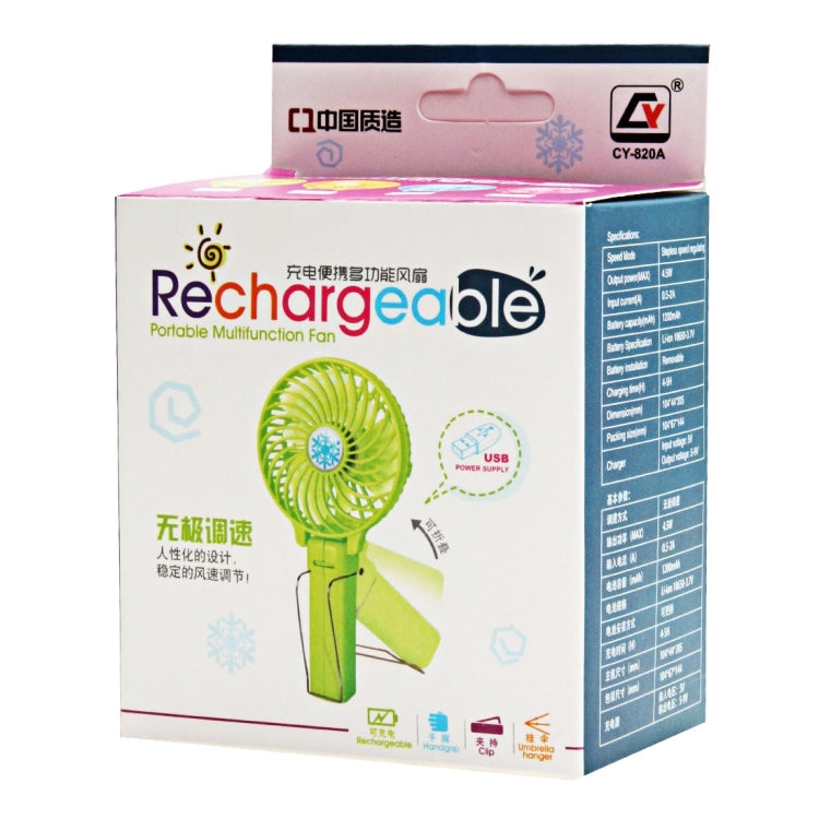 Mini Portable Foldable Fan with Clip