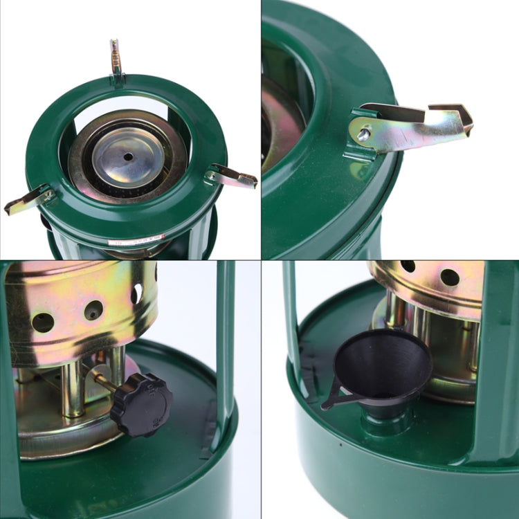 168# Outdoor Camping Mini 8 Wicks Kerosene Stove Burner for Picnic Cooking