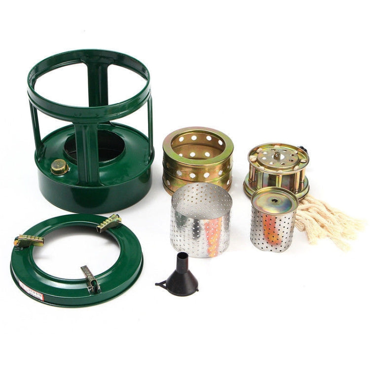 168# Outdoor Camping Mini 8 Wicks Kerosene Stove Burner for Picnic Cooking
