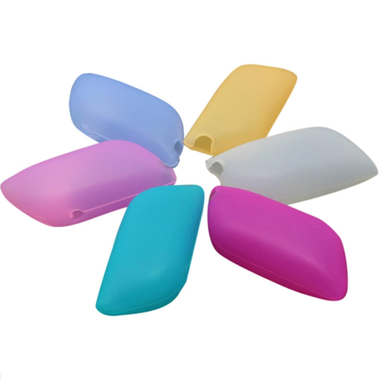 30 PCS / 10 Sets Travel Portable Silicone Toothbrush Protective Cover Case, Random Color Delivery