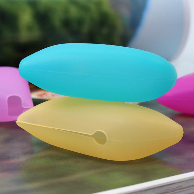 30 PCS / 10 Sets Travel Portable Silicone Toothbrush Protective Cover Case, Random Color Delivery