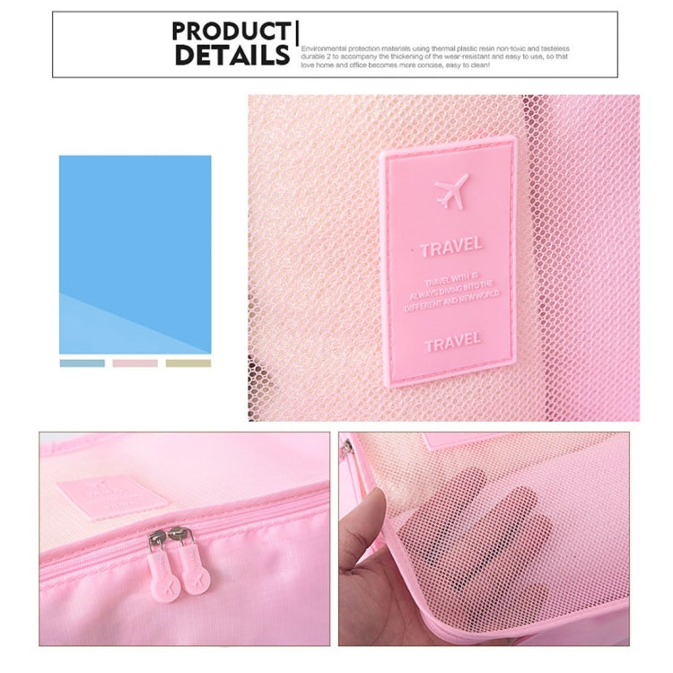 6 in 1 Outdoor Traveling / Household Clothing Storage Bag Included Six Pieces Suit