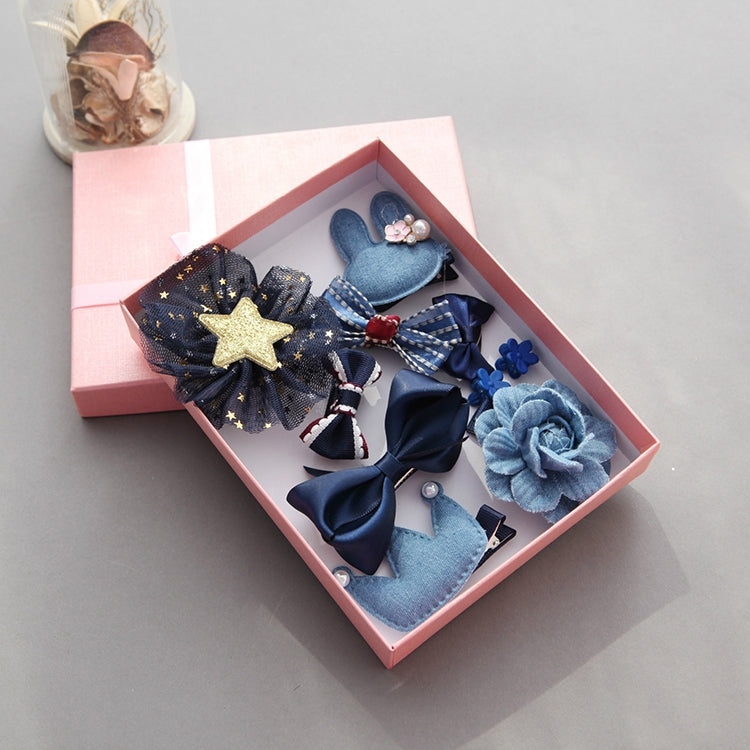 10 PCS Cute Children Headwear Hair Clip Set
