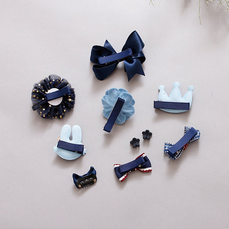 10 PCS Cute Children Headwear Hair Clip Set
