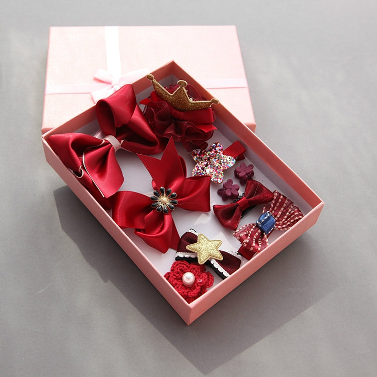 10 PCS Cute Children Headwear Hair Clip Set