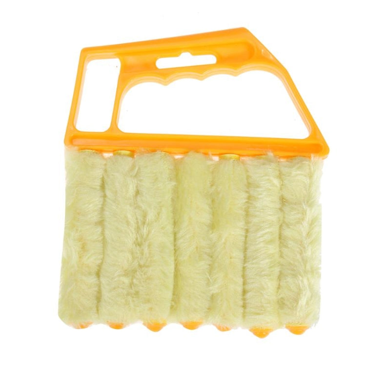 2 PCS Microfiber Blinds Cleaning Brush Slat Dust Cleaner Clip Window Air Conditioner Duster