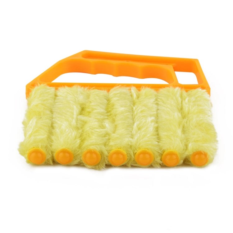 2 PCS Microfiber Blinds Cleaning Brush Slat Dust Cleaner Clip Window Air Conditioner Duster