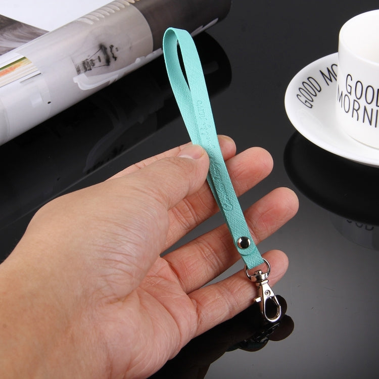 50 PCS Fashion Mobile Phone / Camera Leather Case Short Strap Hand, Random Color Delivery