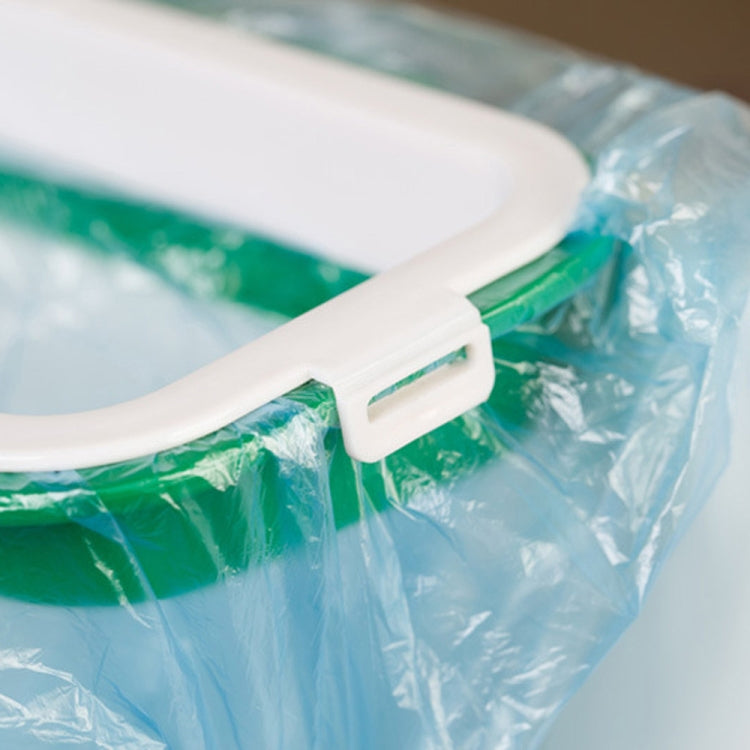Garbage Bags Stent Can Hang Kitchen Cupboard Door Back Style Trash Garbage Bags Frame, Size: 22*10.2cm