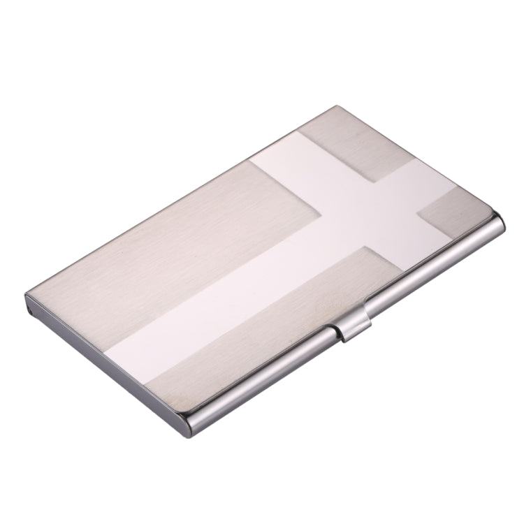 Portable Classic Metal Business Name Card Case Card Box, Size: 9.2*5.8*0.5cm