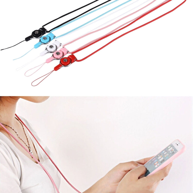 50 PCS Flower Pendant Mobile Phone Chain, Random Color Delivery