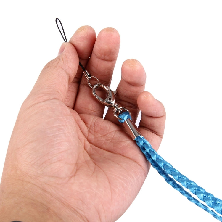 50 PCS Weaving Style Mobile Phone Chain, Random Color Delivery