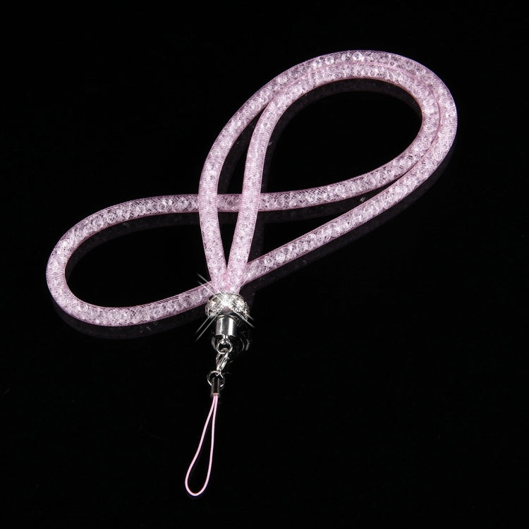 Fashion Bling Mobile Phone Chain(Pink)