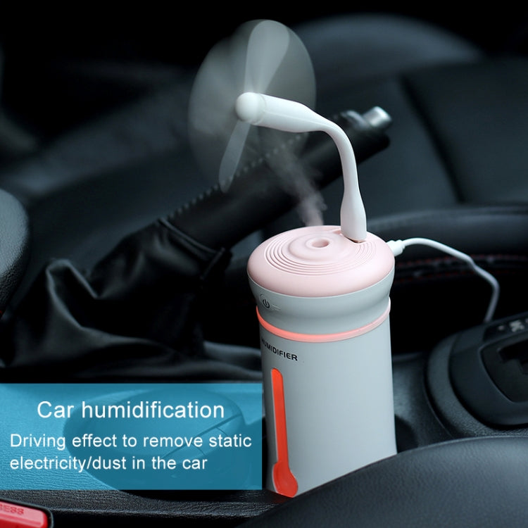 3 in 1 Multi-function USB Charge Electric Aroma Essential Ultrasonic Aromatherapy Cool Mist Humidifier Automatic Alcohol Sprayer with Extended USB Port, Capacity: 300ml