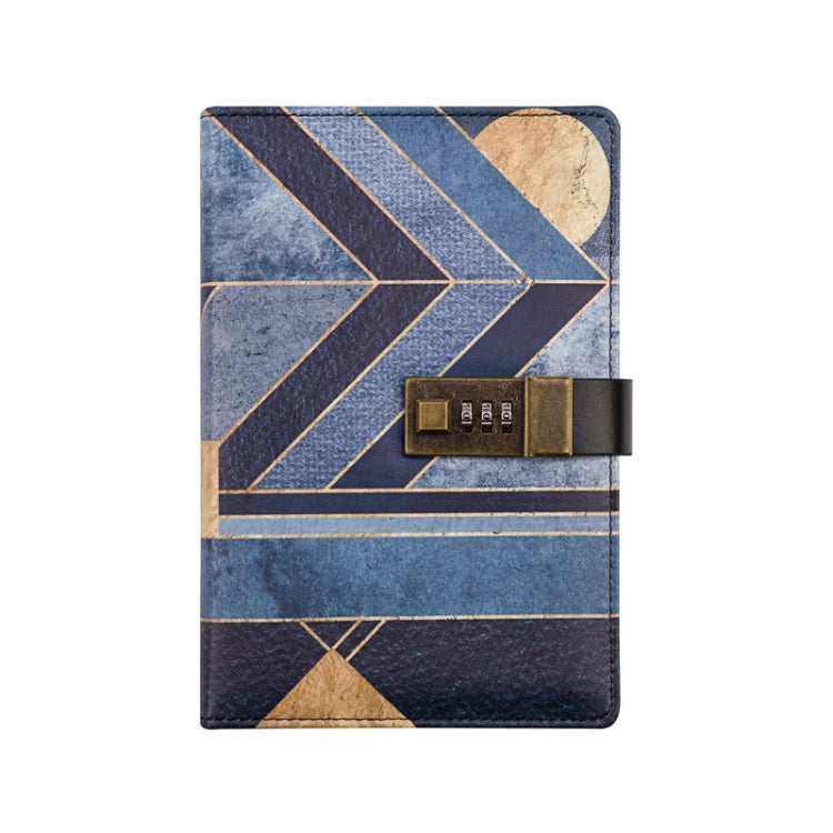 B6 Retro Egyptian Legend Notebook Diary Book with Password Lock