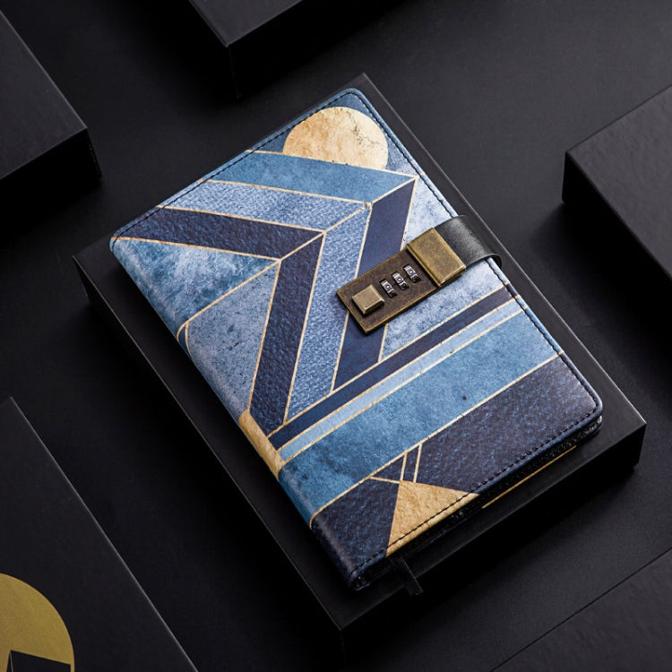 B6 Retro Egyptian Legend Notebook Diary Book with Password Lock