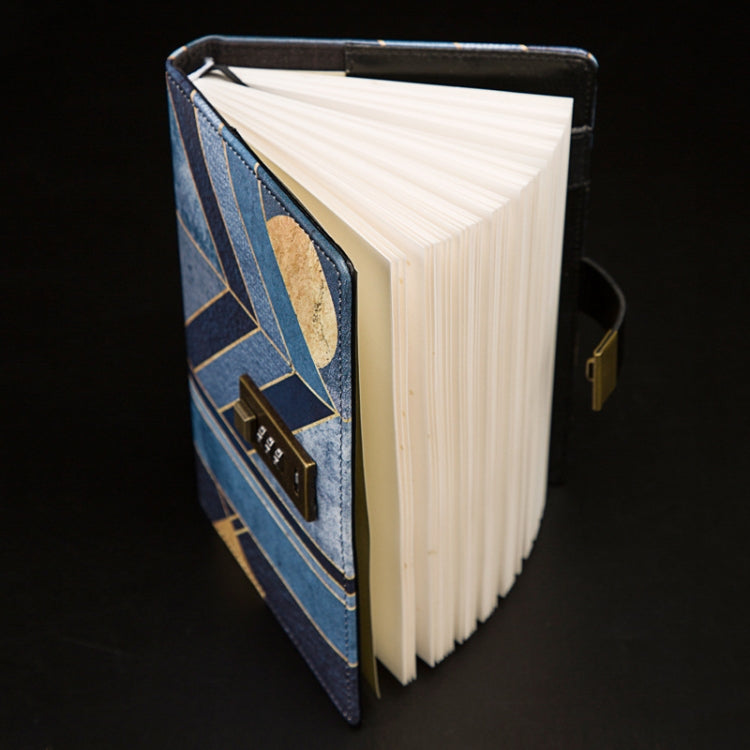 B6 Retro Egyptian Legend Notebook Diary Book with Password Lock