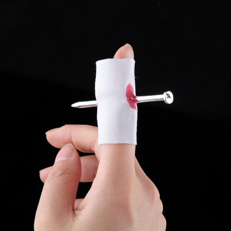 5 PCS Halloween Magic Tricks Through Finger Wear to Nail