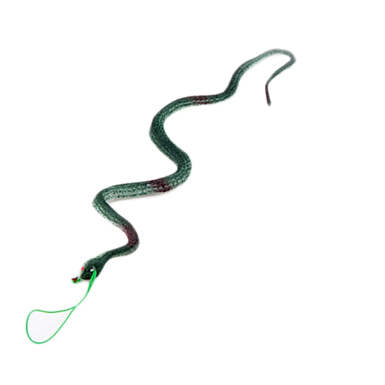 Tricky Funny Toy Soft Rubber Simulation Fake Snake, Random Color Delivery