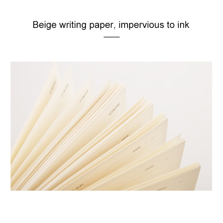 A6  Fashion Color Blocking Loose-leaf Notebook Diary Book