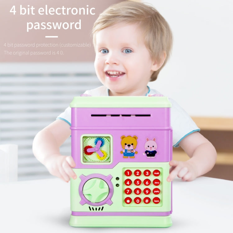 MoFun 16 Keys Fully Automatic Money Coin Bank, Support to Play Song / Story, with Counterfeit Light