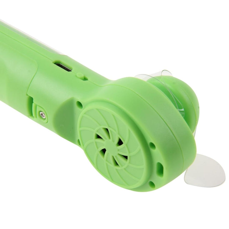 ST-18 Multi-functional Portable Hand-Held Soft 2-Blade Mini Fan with Power Bank, Blade Diameter: 7cm