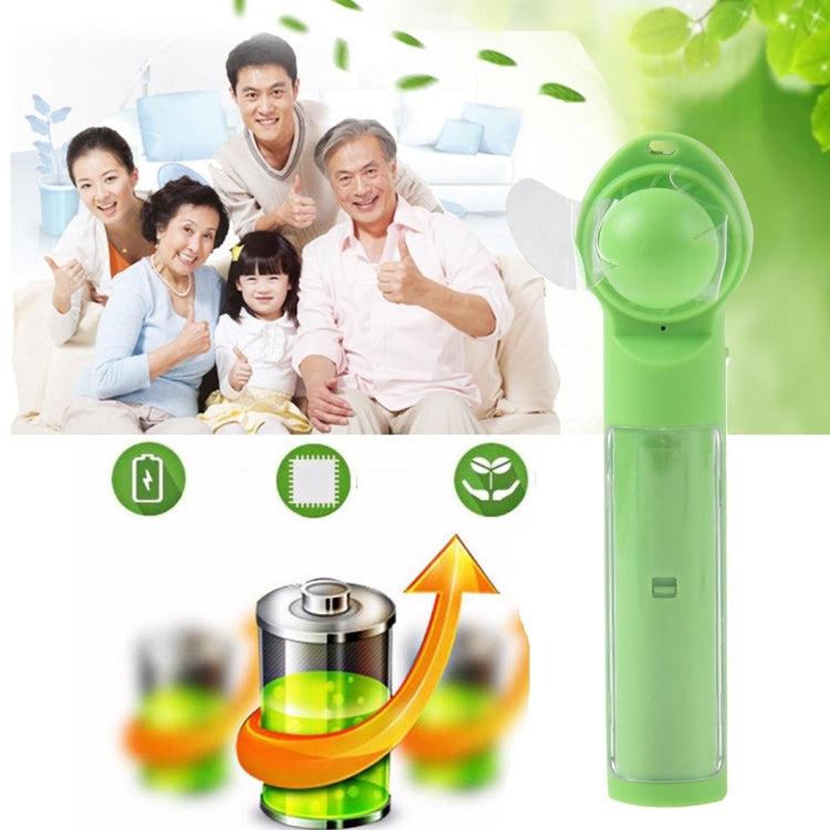 ST-18 Multi-functional Portable Hand-Held Soft 2-Blade Mini Fan with Power Bank, Blade Diameter: 7cm