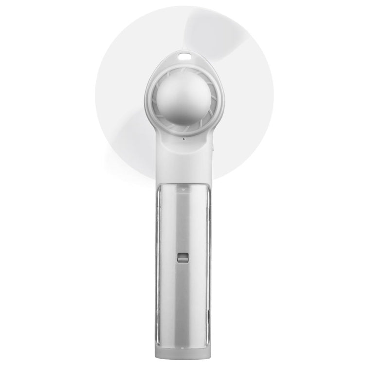 ST-18 Multi-functional Portable Hand-Held Soft 2-Blade Mini Fan with Power Bank, Blade Diameter: 7cm