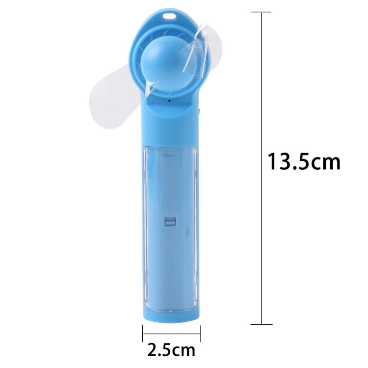 ST-18 Multi-functional Portable Hand-Held Soft 2-Blade Mini Fan with Power Bank, Blade Diameter: 7cm