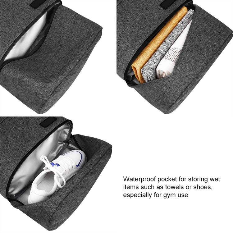 Polyester Waterproof Laptop Backpack with USB Interface Capacity: 35L