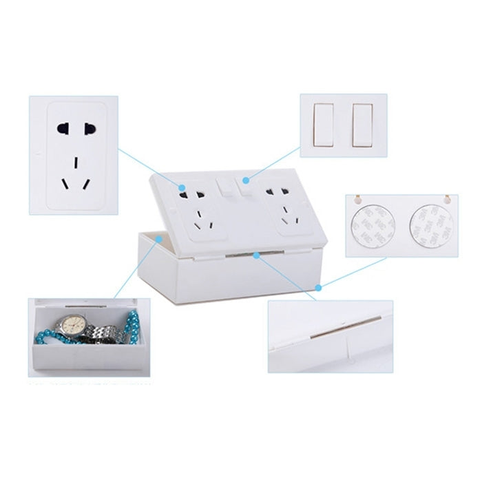 Wall Plug Socket Secret Money Storage Security Safe Locker Money Safety Box Jewelry Safety Collection Case