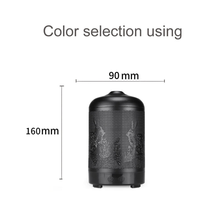 Creative Aromatherapy Machine Iron Translucent Humidifier Automatic Alcohol Sprayer, Capacity: 100mL,