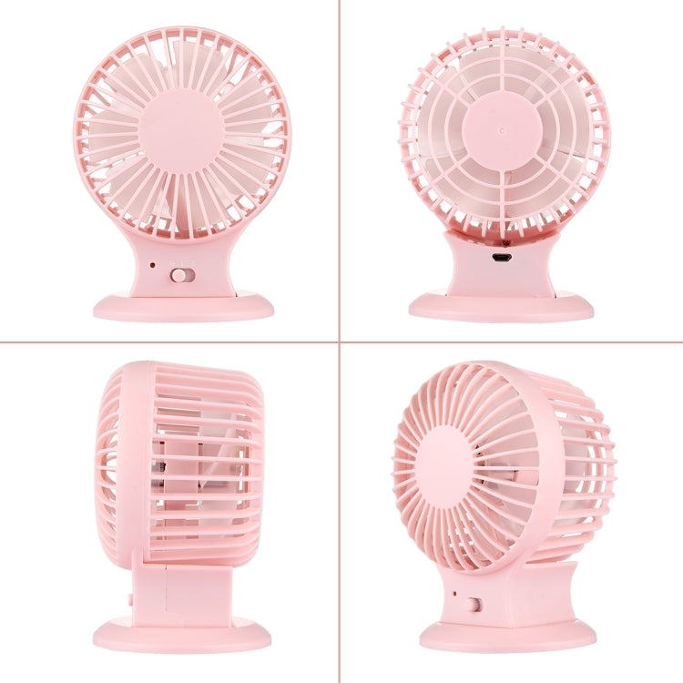 Dual Motor Blower Efficient and Save Power Portable Mini USB Fan Desktop Mute Fan for Office, Travel, 2 Kinds Speed Mode, DC 5V