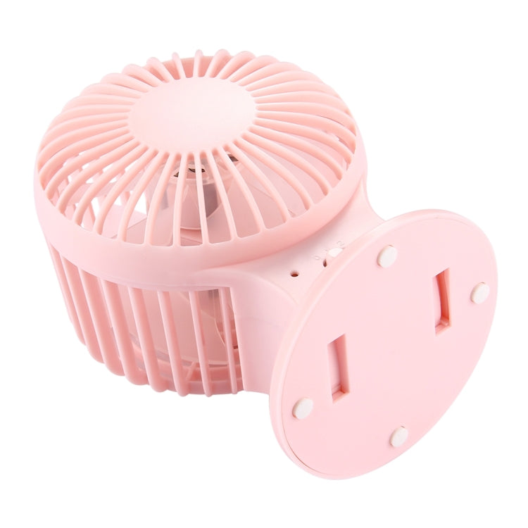 Dual Motor Blower Efficient and Save Power Portable Mini USB Fan Desktop Mute Fan for Office, Travel, 2 Kinds Speed Mode, DC 5V