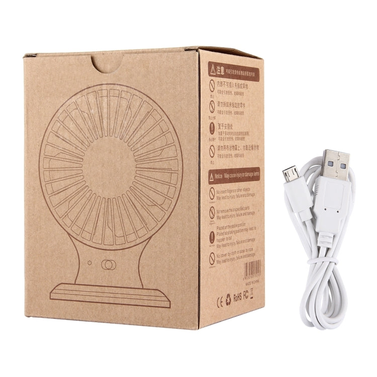 Dual Motor Blower Efficient and Save Power Portable Mini USB Fan Desktop Mute Fan for Office, Travel, 2 Kinds Speed Mode, DC 5V