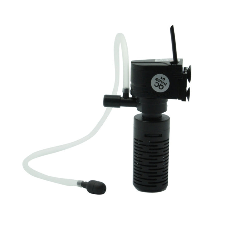 HX-200L 3W 300L/H Multi-function Mini Submersible Aquarium Water Pump Circulation Pump Fish Tank Internal Air Filter