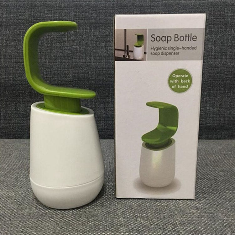 Hand Bottle Hand Presses Hand Wash Bottle Soap Dispenser for Shampoo / Shower Gel / Hand Washing Liquid(Green)